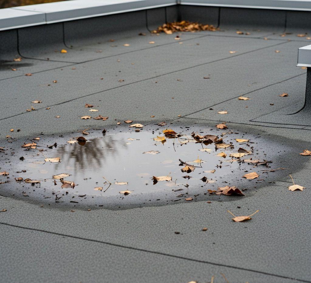 Daklekkage In Herfst Roermond